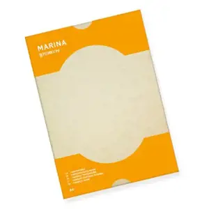 Dekoratyvinis popierius MARINA, A4, 90 g/m2, 50 lapų, smėlio sp.