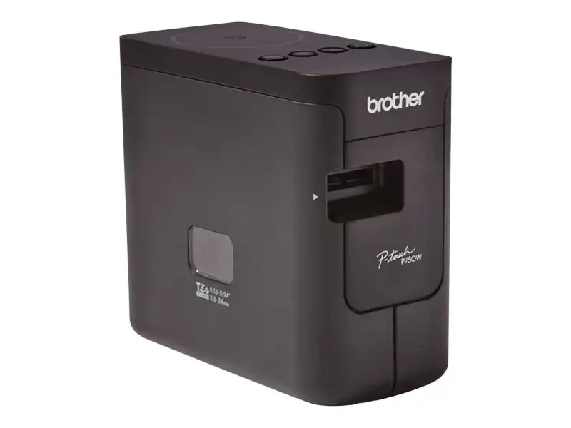 Brother PT-P750W, HSE/TZe, 180 x 180 DPI, 30 mm/s, laidinis ir belaidis, integruotas akumuliatorius, ličio jonų (Li-Ion)