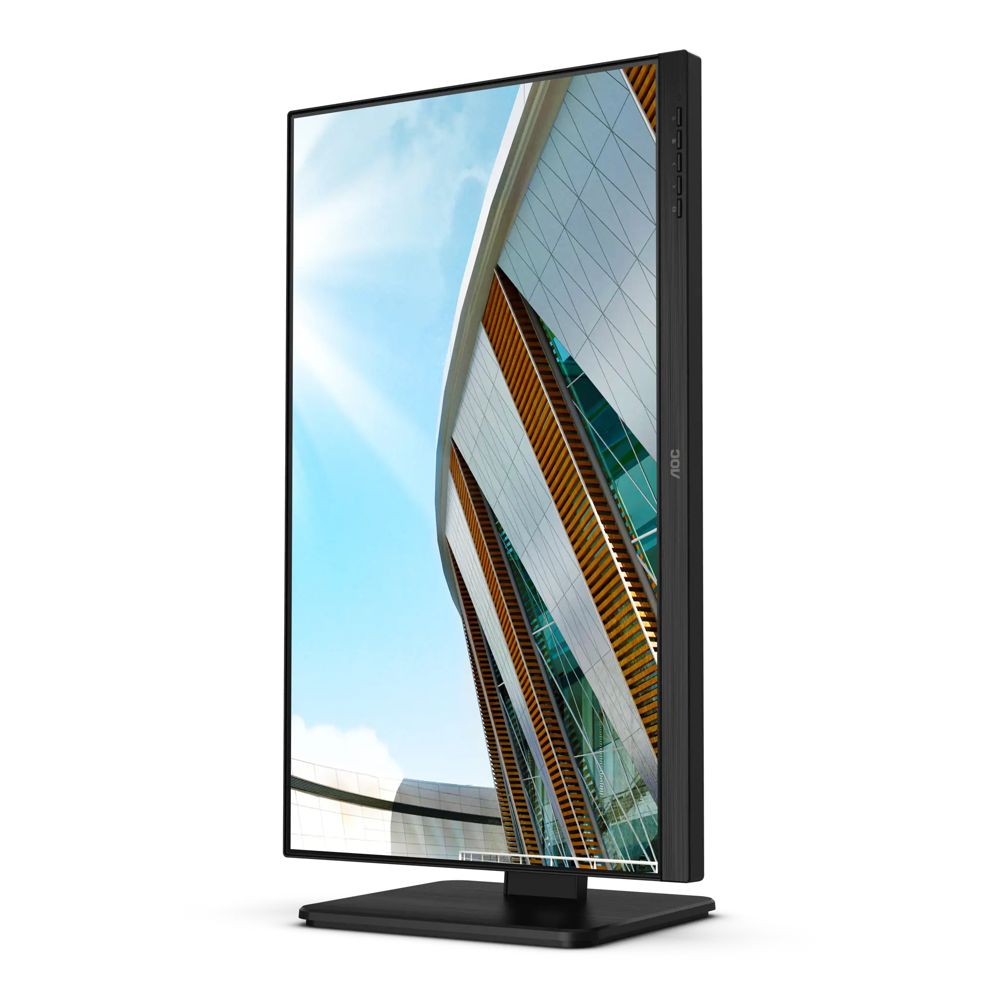 Monitorius AOC P2 Q24P2Q, 60.5 cm (23.8"), 2560 x 1440 pixels, Quad HD, LED, 4 ms, Black