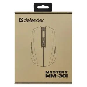 MOUSE DEFENDER MYSTERY MM-301 RF+BT PURPLE 1600dpi 6P