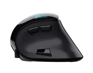 "Trust Voxx", dešinės rankos, vertikalus dizainas, optinis, RF belaidis + "Bluetooth", 2400 DPI, juodas