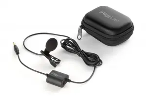 IK Multimedia iRig Mic Lav Black Clip-on microphone
