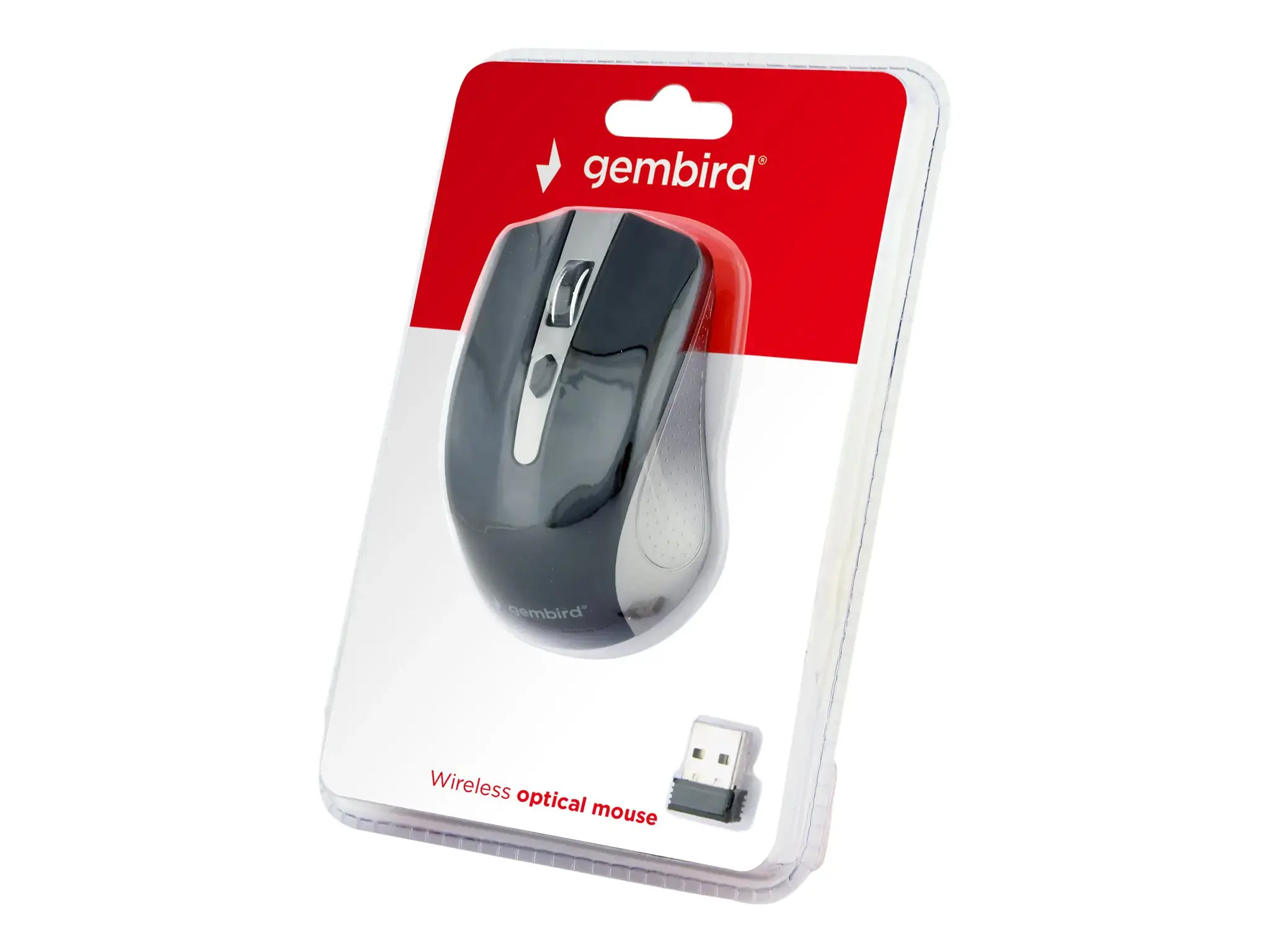 GEMBIRD MUSW-4B-04-GB Gembird Belaidė optinė pelė MUSW-4B-04-GB, 1600 DPI, nano USB, kosminės pilkos/juodos spalvos
