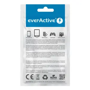 "EverActive CBS-1CB" maitinimo kabelis (USB - C tipo USB ; 1 m; juodos spalvos)