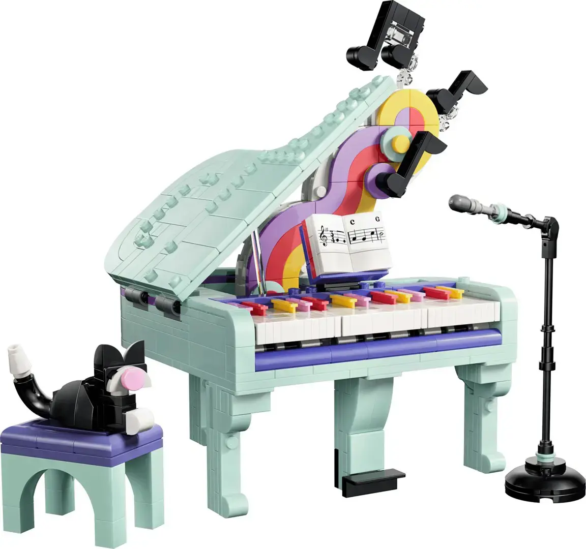 LEGO CREATOR 3 IN 1 31392 Music Decor Piano with Cat