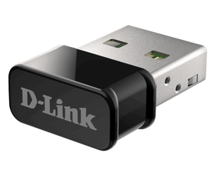 D-Link DWA-181, belaidis, USB, WLAN, "Wi-Fi 5" (802.11ac), juodas