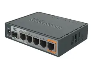 MIKROTIK RB760IGS hEX S maršrutizatorius 5x RJ45 1000Mb/s 1x SFP 1x USB