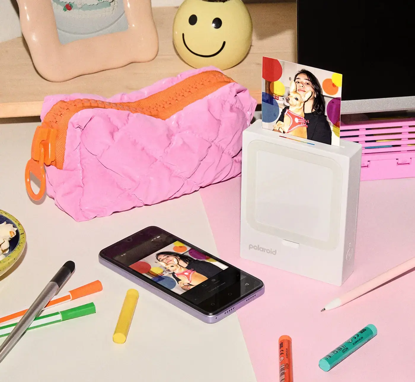 Polaroid pocket photo printer Hi-Print 3x3 + 10 sheets