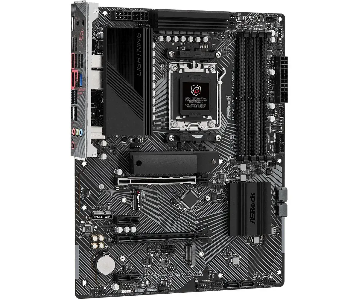 ASROCK B650 PG LIGHTNING ATX MB AM5 4xDIMM DDR5