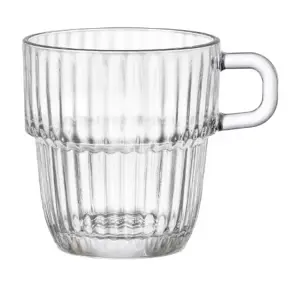 Puodelis BARSHINE, stiklas, 250 ml, H 8,5 cm, D 10,2 cm, vnt