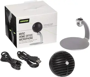 "Shure MV5C" namų biuro mikrofonas