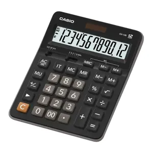 Stalinis skaičiuotuvas CASIO GX-12B, 159 x 207 x 34.3 mm