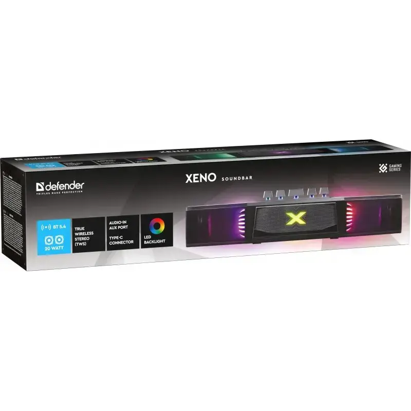 Defender Xeno soundbar 20W LED Bluetooth 65129