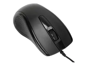 Targus Full-Size Optical Antimicrobial Wired Mouse | Targus Mouse | Full-Size Optical Antimicrobial | Wired | Black