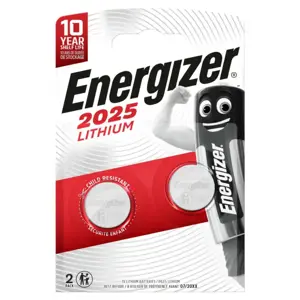 SPECIALIZUOTOS ENERGIZER BATERIJOS CR2025 2 VNT.