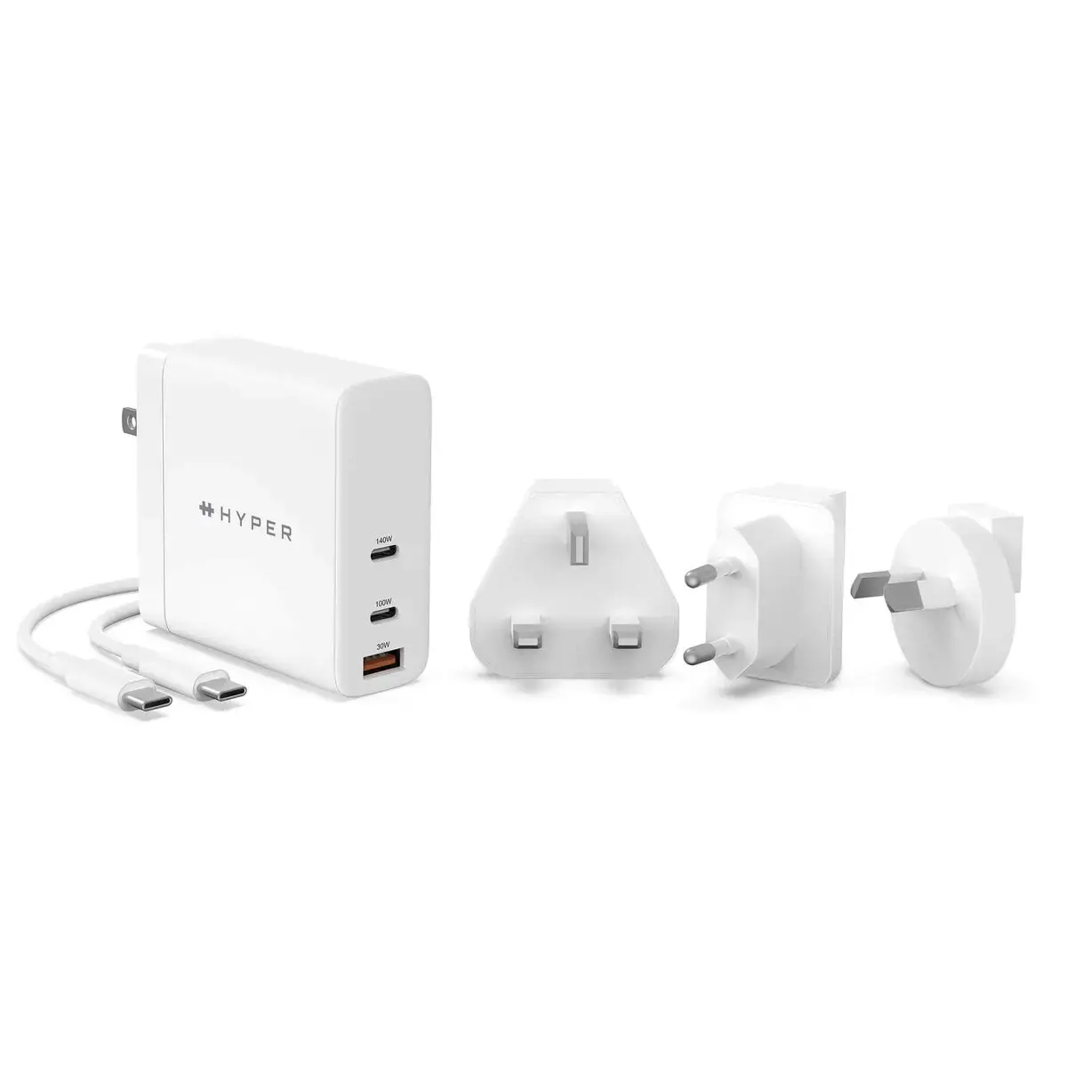 Nešiojamojo kompiuterio įkroviklis Hyper HJG140WW 65 W 140 W