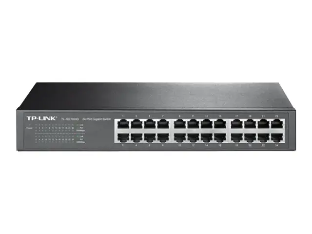 TP-LINK 24 prievadų "Gigab". ECO-Switch 19in