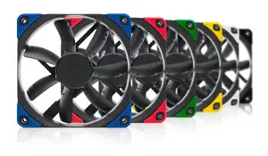 NOCTUA 120 mm NF-S12A PWM CHromax Black Swap spalvų ventiliatorius