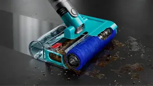 Dyson V15s Detect Submarine 2-in-1 stick vacuum Battery Dry&wet Bagless 0.77 L Nickel, Yellow