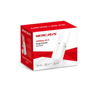 TP-LINK MERCUSYS MW300RE N300 WiFi 802.11n diapazono ilgintuvas WPS 2x antena