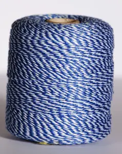 Notarinis siūlas, mėlyna/balta.