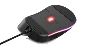 "Trust GXT 922W YBAR", dešinysis, optinis, A tipo USB, 7200 DPI, juodas, baltas