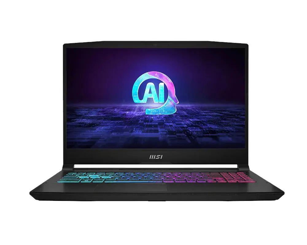 MSI Katana A15 AI B8VE-637XPL Ryzen 9 8945HS 15.6" FHD 144Hz IPS-Level 16GB DDR5 SSD512 RTX 4050 6GB NoOS