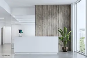 "Neomounts by Newstar" stalinis planšetinio kompiuterio laikiklis, Planšetinis kompiuteris/UMPC, Pasyvus laikiklis, Stalinis, Vidinis, Juodas