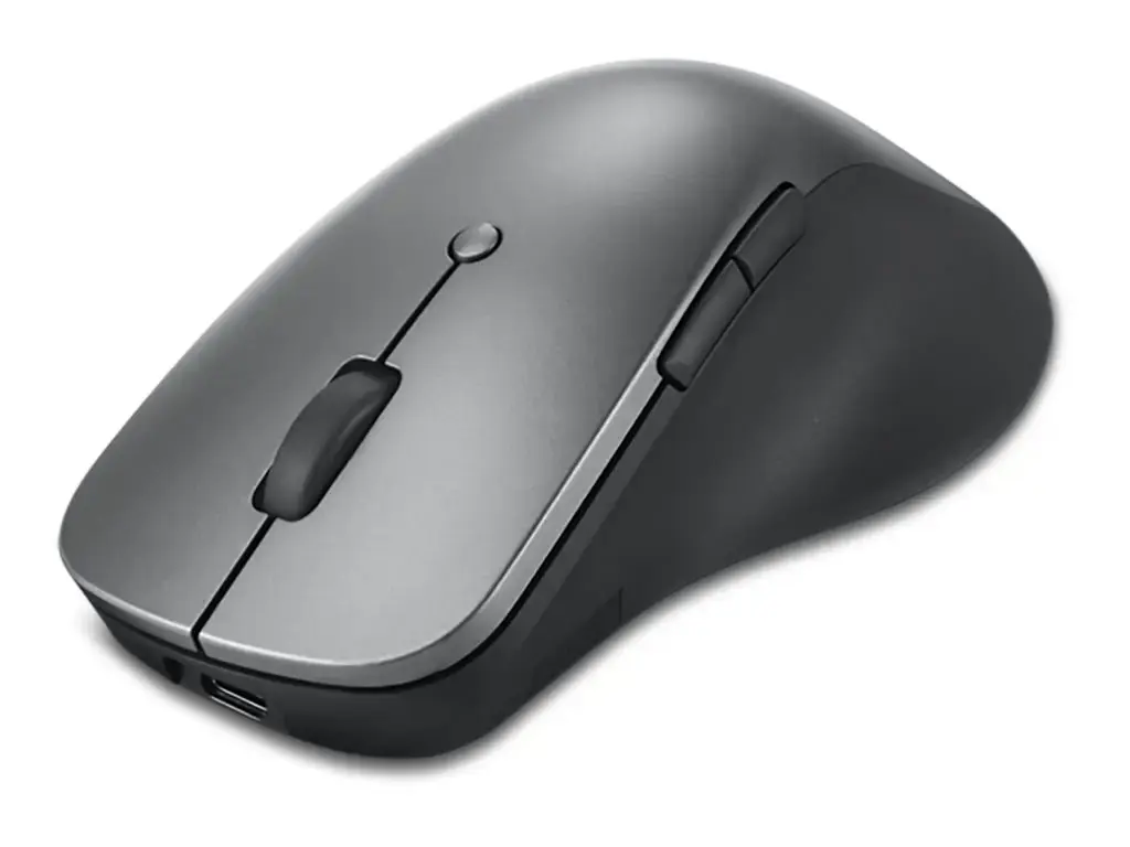 Lenovo 4Y51J62544, dešinioji ranka, optinis, "Bluetooth", 2400 DPI, pilkas