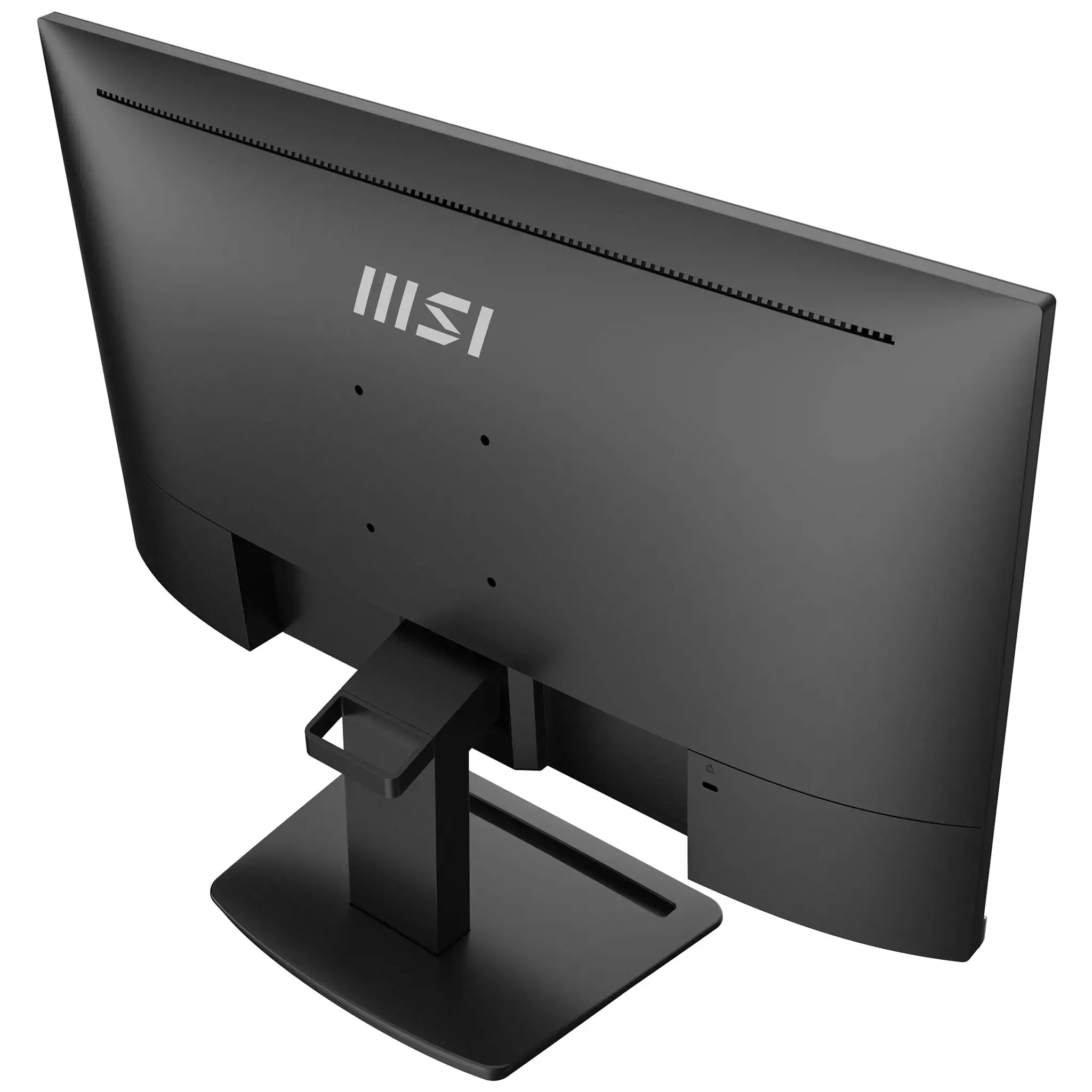 MSI Pro MP243X 23,8 colių monitorius, "Full HD" (1920 x 1080), 100 Hz, IPS, 4 ms, HDMI, "DisplayPort", įmontuoti garsiakalbiai, apsaugotas nuo atspindžių, nuo mirgėjimo, mažiau mėlynos šviesos, sertifikuotas TÜV, VESA, "Kensington", juodas, 60,5 cm (23,8"), 1920 x 1080 taškų, "Full HD", 1 ms, juodas