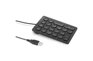 Kensington K79820WW, USB, 21, nešiojamasis kompiuteris, juodas