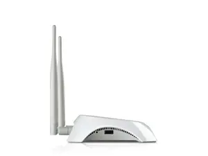 TP-Link 3G/4G belaidis N maršrutizatorius, "Wi-Fi 4" (802.11n), vienos juostos (2,4 GHz), Ethernet LAN, juodas, baltas, stalinis maršrutizatorius