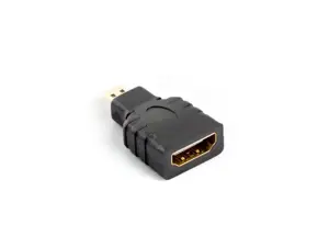 LANBERG AD-0015-BK "Lanberg" adapteris HDMI-A(F)->mikro HDMI-D(M)