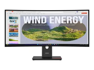 LENOVO 34" T34WD-40 CURVED WQHD 21:9 120HZ HDMI/DP/USB-C(96W)/RJ45
