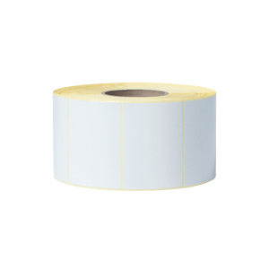 Brother BCS1J074102203, White, Die-cut label, Thermal transfer, Rectangle, TJ-4020TN, TJ-4120TN, TJ…