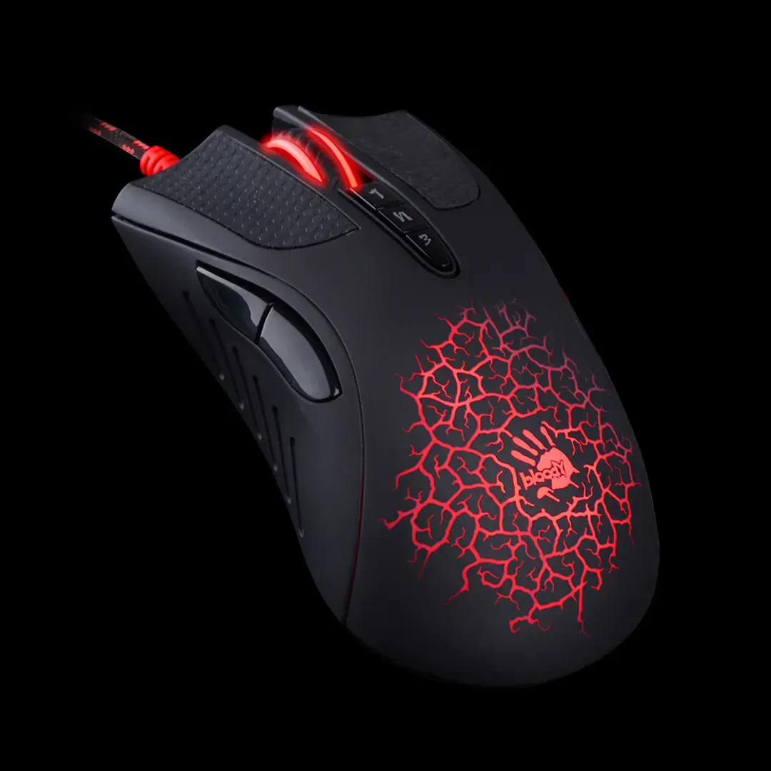 A4Tech Bloody Blazing A90 A4TMYS47224 pelė USB Type-A Optinė 6200 DPI Aktyvuota CORE3, CORE4