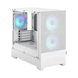 FRACTAL DESIGN "Pop Mini Air" RGB baltos spalvos TG skaidrus atspalvis