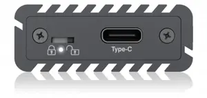 ICYBOX IB-1817MC-C31 Išorinis korpusas PCIe NVMe/SATA M.2 SSD USB 3.1 Type-C pilkos spalvos