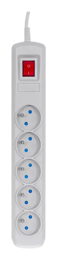 Activejet pilka maitinimo juosta su laidu ACJ COMBO 5G/3M/BEZP. AUT/S