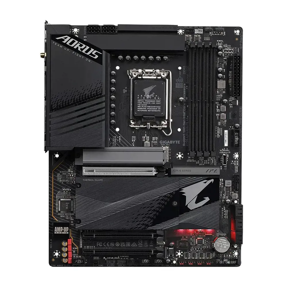Gigabyte Z790 AORUS ELITE AX, "Intel", LGA 1700, "Intel® Celeron®", "Intel® Core™ i3", "Intel® Core™ i3", "Intel® Core™ i5", "Intel® Core™ i7", "Intel® Core™ i9",..., LGA 1700, DDR5-SDRAM, 128 GB
