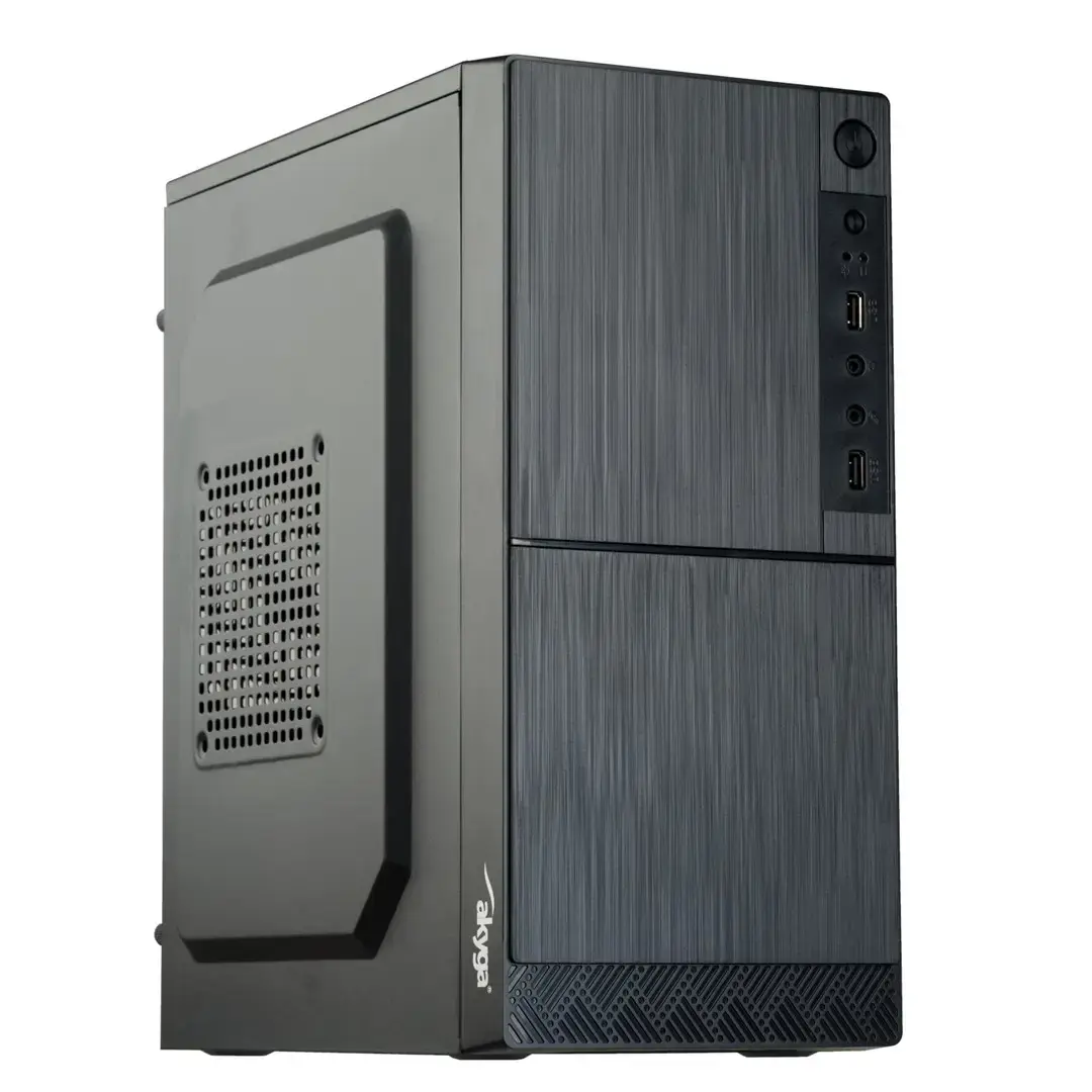 AKYGA Micro ATX korpusas AK35BK 2x USB 2.0 juodas be maitinimo šaltinio