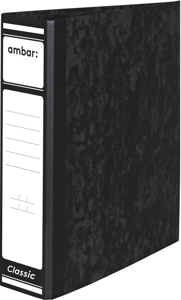 A4 Lever Arch File Black