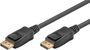 "Goobay" DisplayPort 2.0 jungties kabelis 58534 Juodas, nuo DP iki DP, 2 m