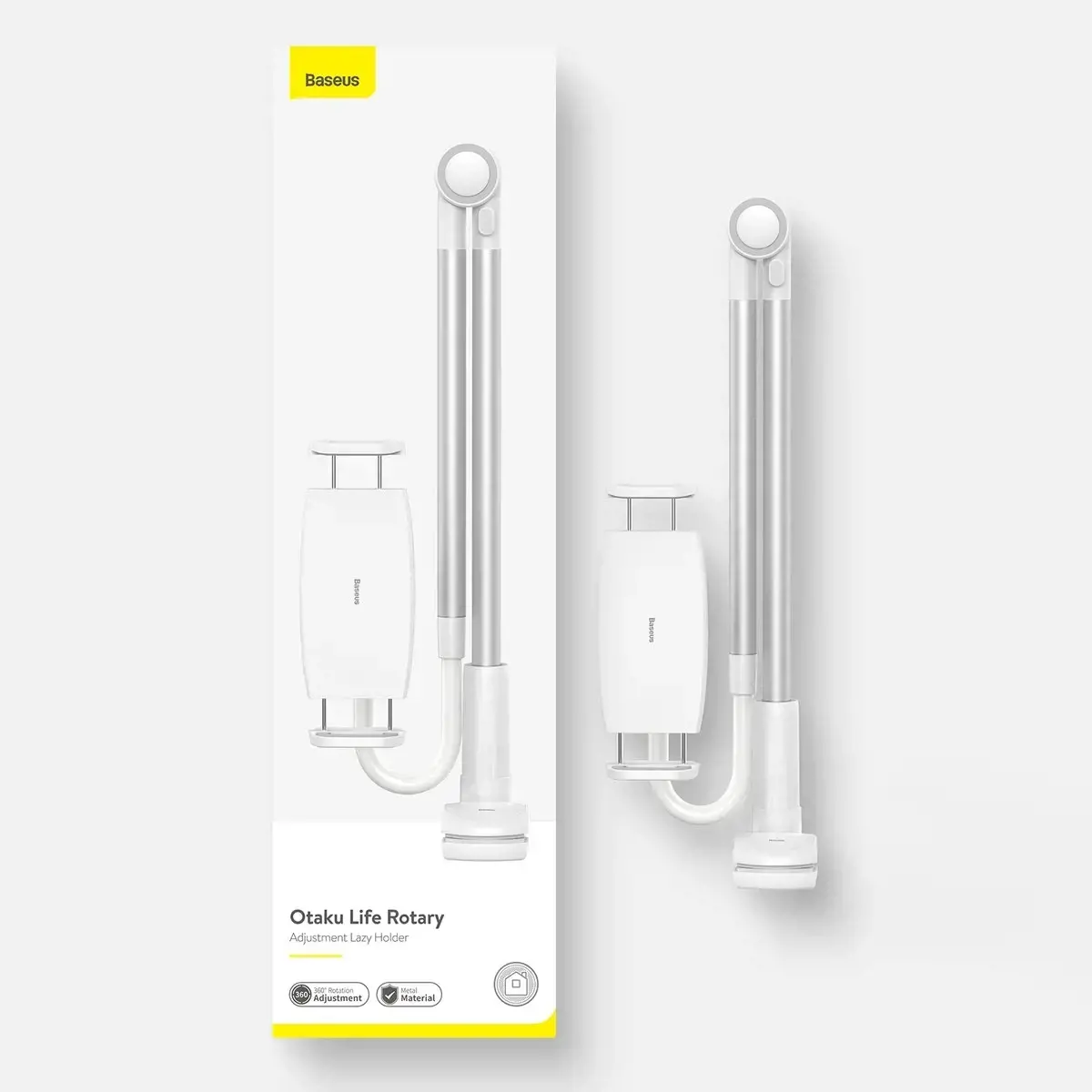 Baseus Otaku universal phone holder tablet stand lazy holder gray (LUZQ000013)