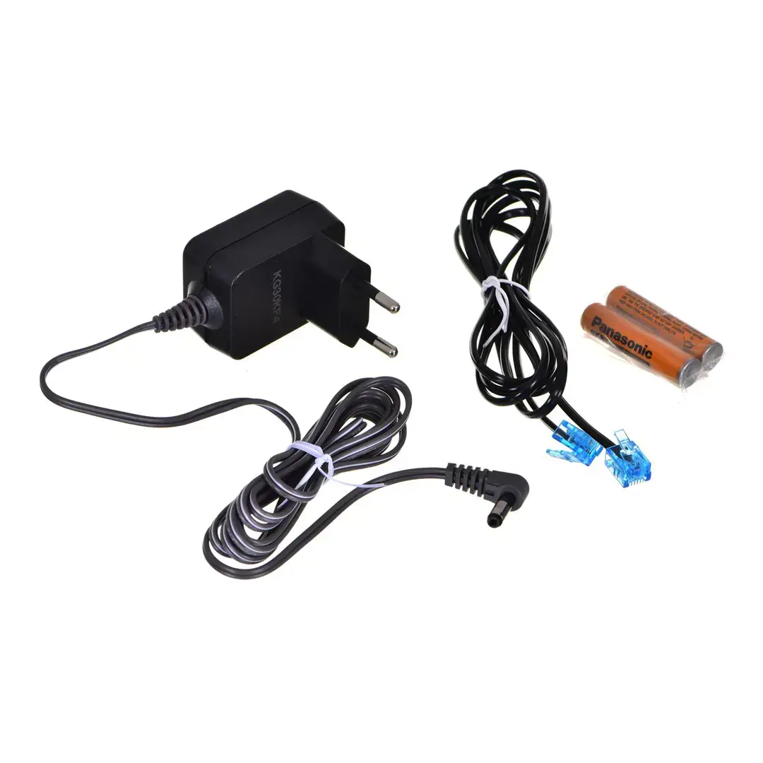 "Panasonic" KX-TG1611 telefonas DECT telefonas Juodas skambinančiojo ID