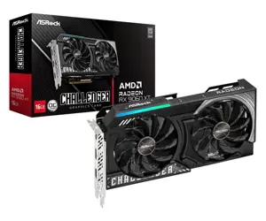 Vaizdo plokštė ASROCK Radeon RX 9060 XT 16 GB, GDDR6, RX9060XT CL 16GO