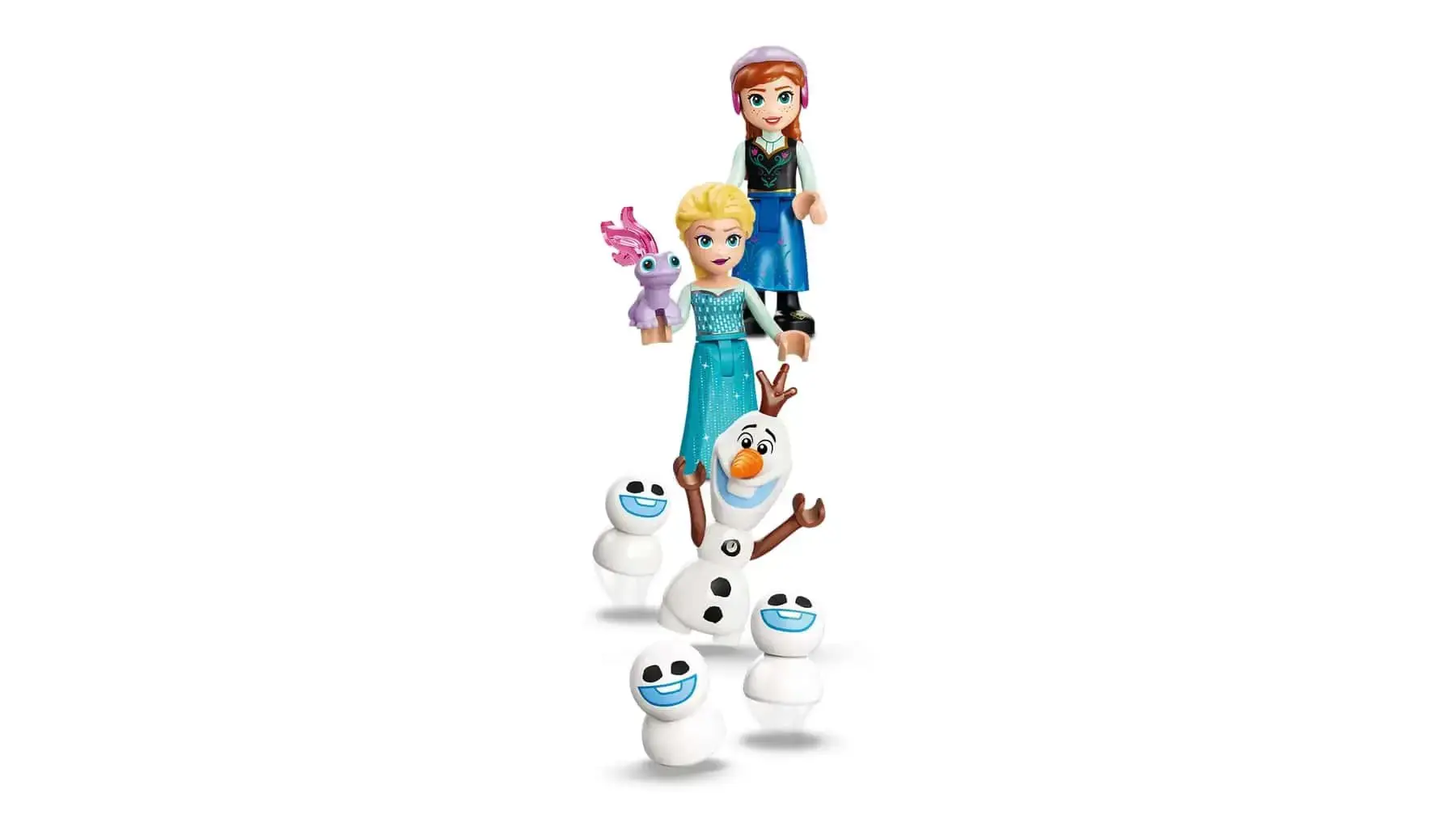 LEGO DISNEY 43281 Elsa's Ice Castle and Snow Ride Adventure