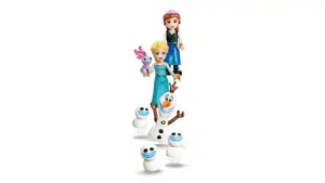 LEGO DISNEY 43281 Elsa's Ice Castle and Snow Ride Adventure