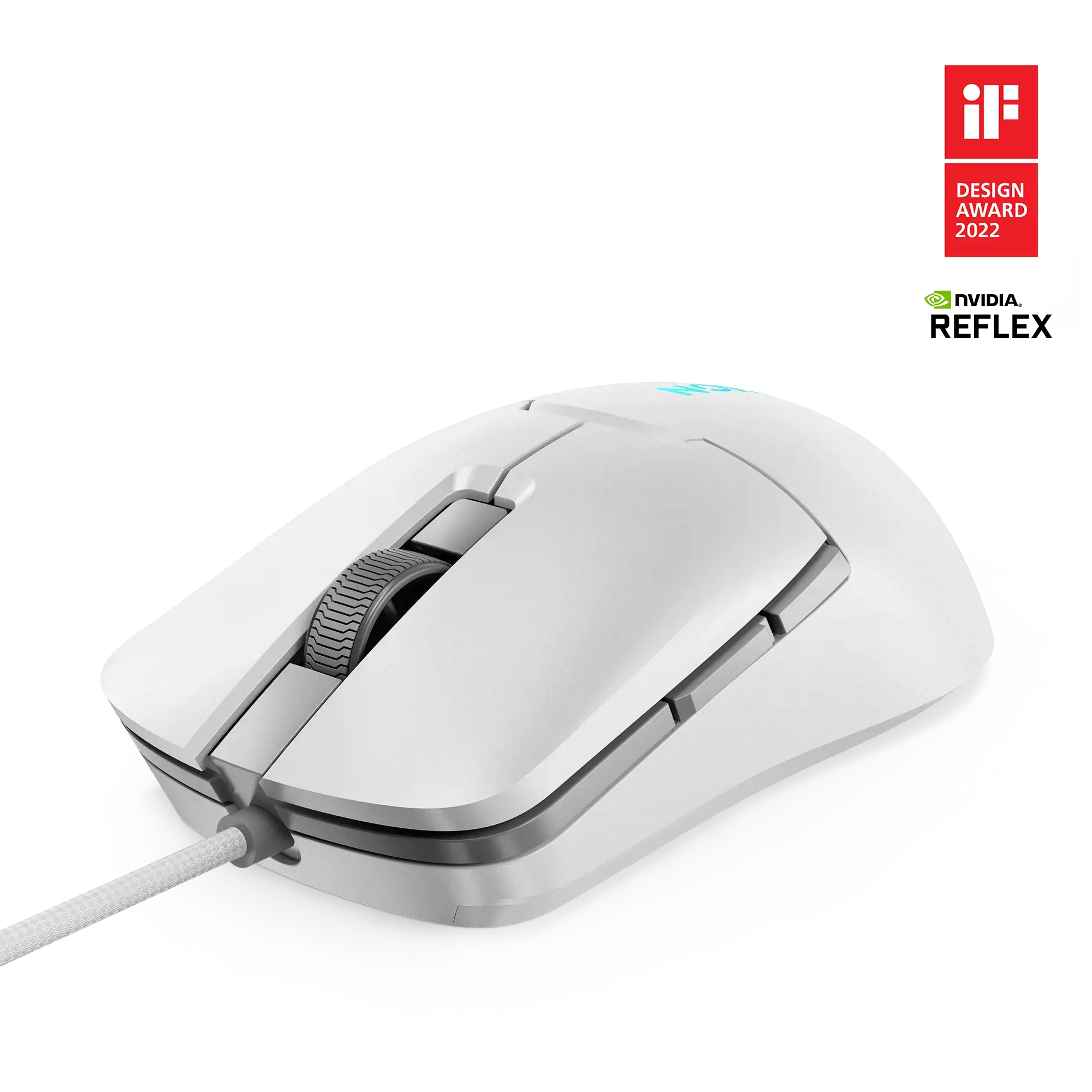 Lenovo MICE_BO "Legion M300s" pelė-balta, optinė, A tipo USB, 8000 DPI, balta