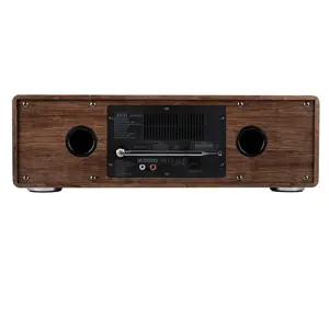 AKAI AM-100 RHAPSODY Stereo system 30W RMS, Bluetooth 5.0, DAB+/FM, CD/USB, AUX, brown black